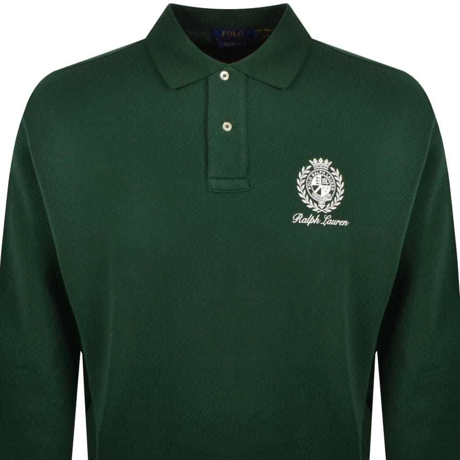 Ralph Lauren Logo Polo Sweatshirt Green