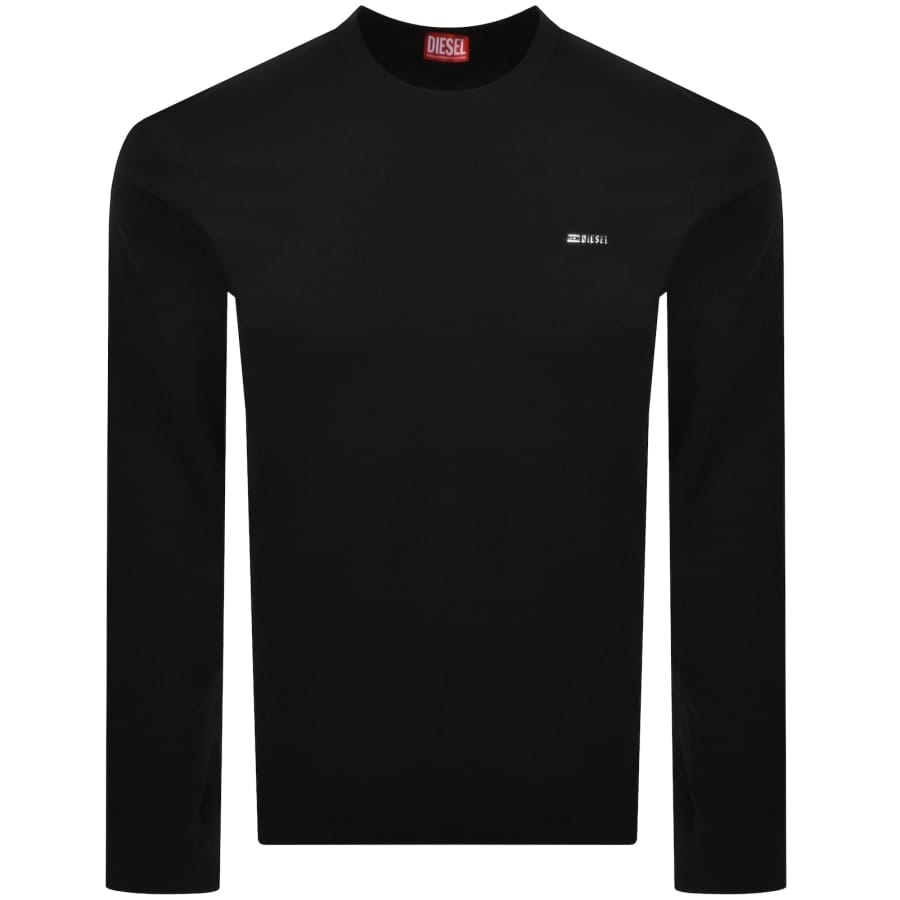 Diesel T Miegor Long Sleeve T Shirt Black