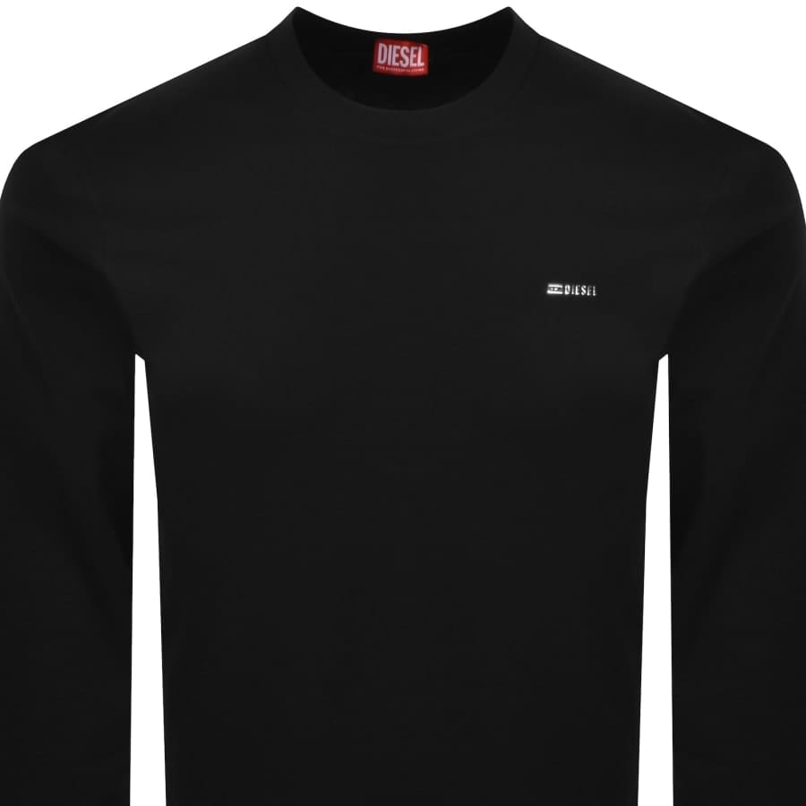 Diesel T Miegor Long Sleeve T Shirt Black