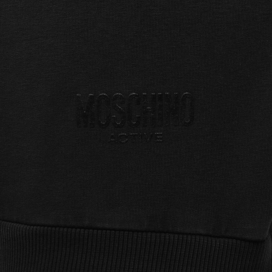 Moschino Active Logo Tape Sweatshirt Black