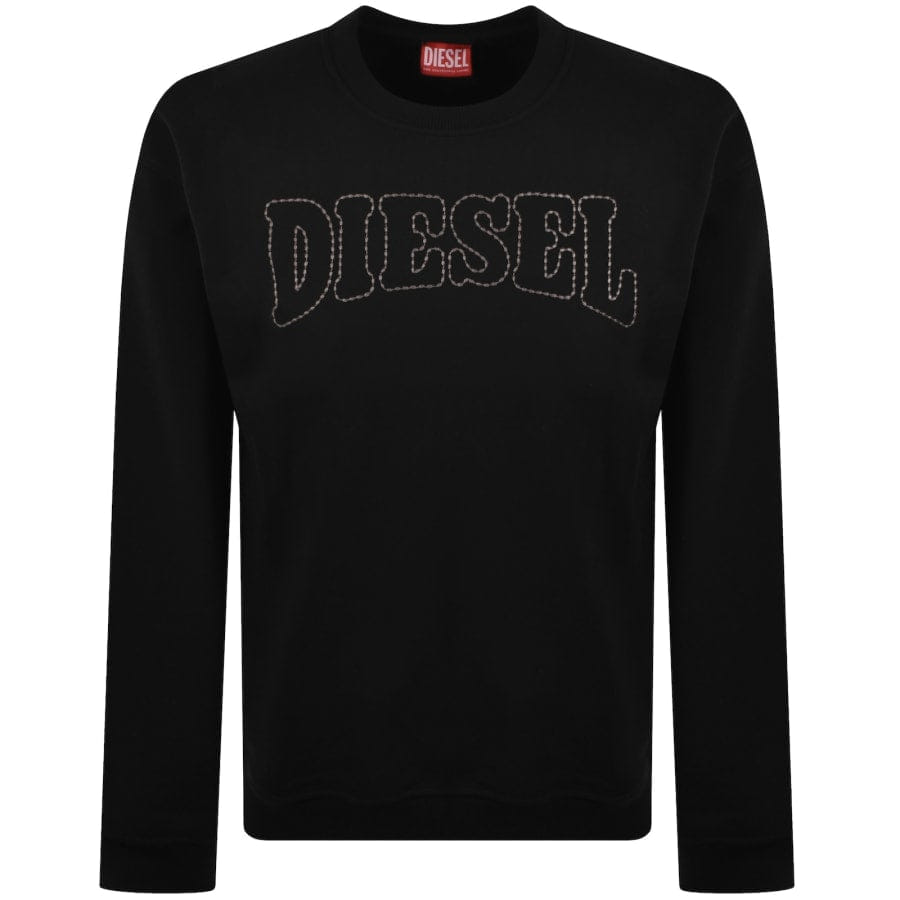 Diesel S Norm V10 Sweatshirt Black