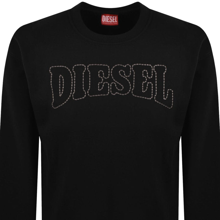 Diesel S Norm V10 Sweatshirt Black