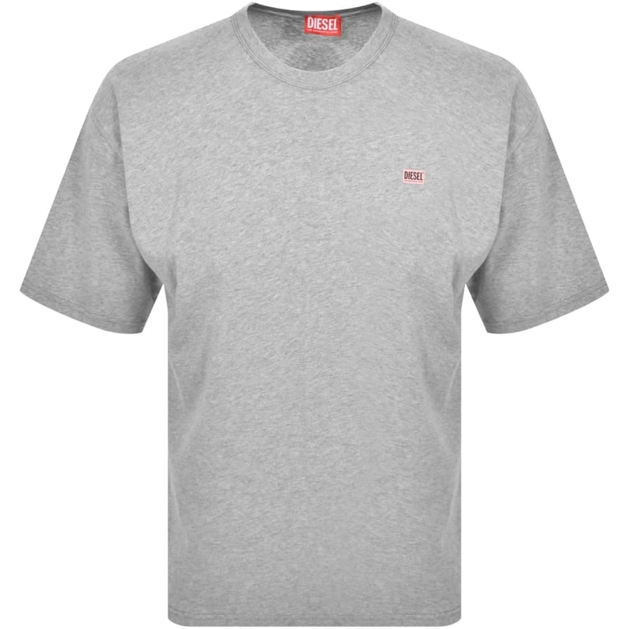 Diesel T Boxt T Shirt Grey