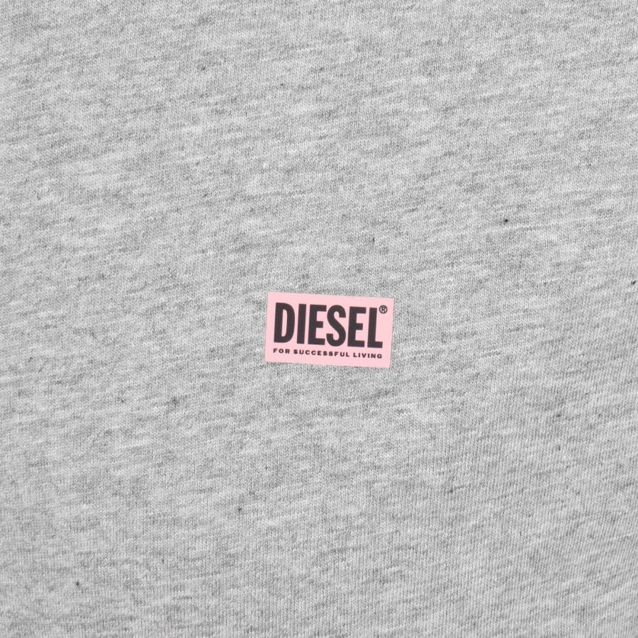 Diesel T Boxt T Shirt Grey