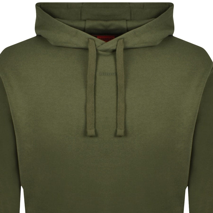 HUGO Dapo Hoodie Open Green