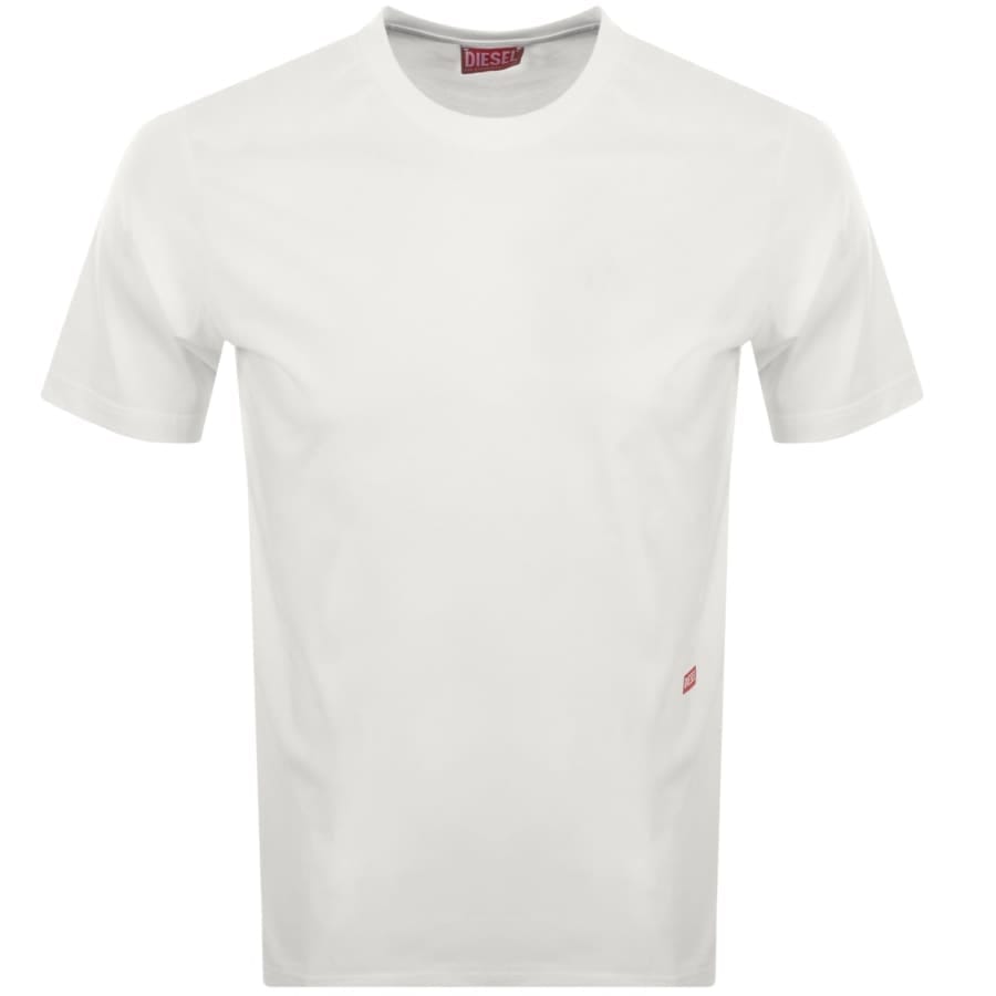 Diesel T Adjust Slits T Shirt Off White