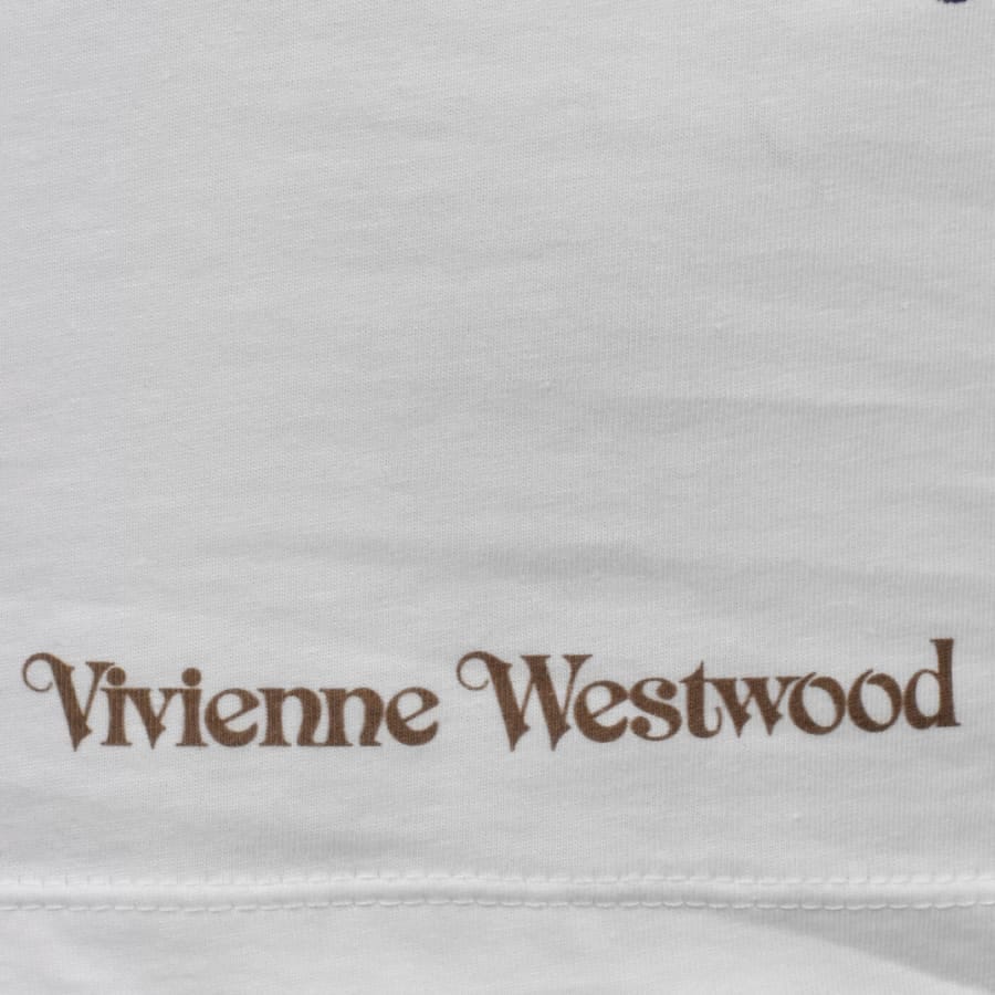 Vivienne Westwood Flowers T Shirt White