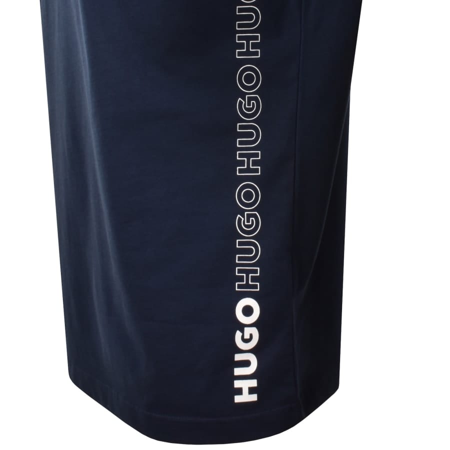 HUGO Tiki Beach T Shirt Navy