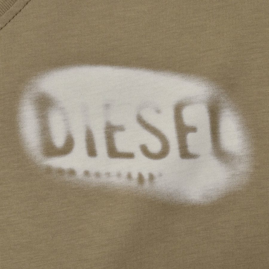 Diesel T Boxt V2 T Shirt Beige