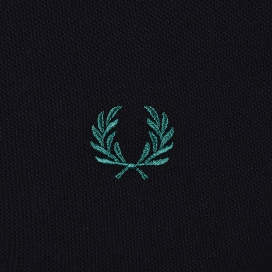 Fred Perry Twin Tipped Cuff T Shirt Navy