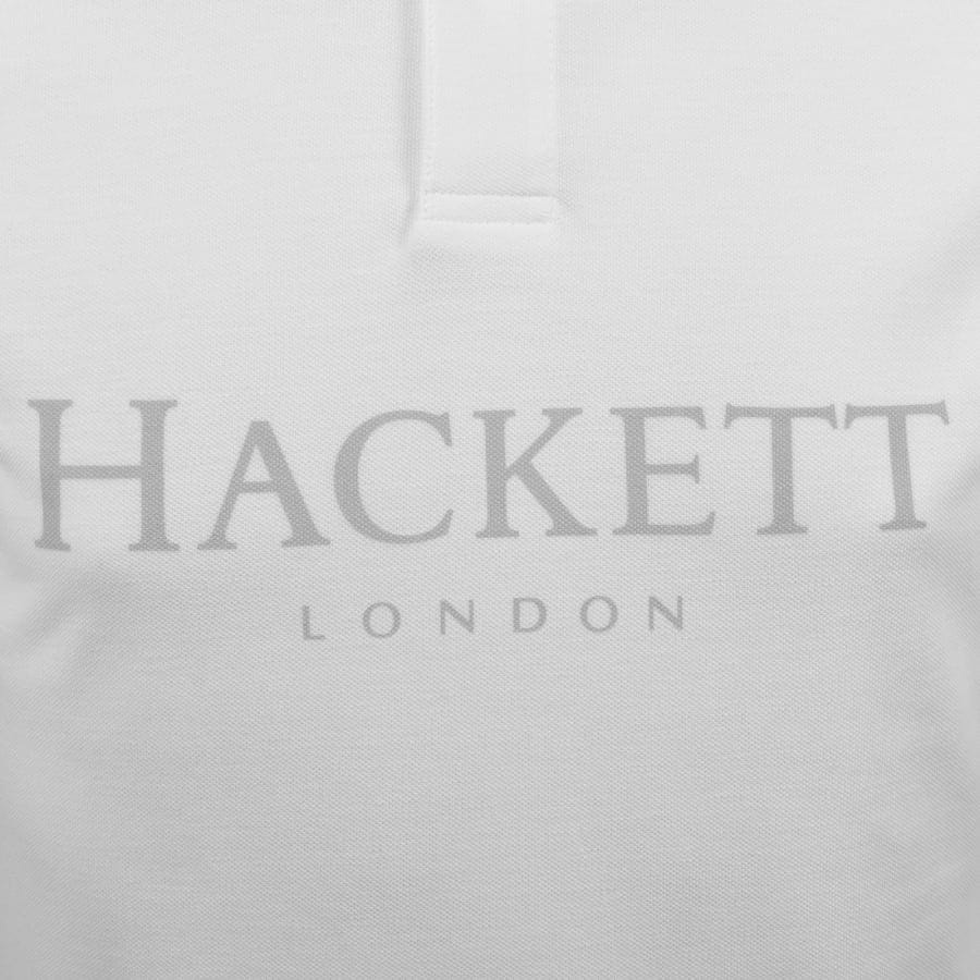 Hackett Heritage Polo T Shirt White
