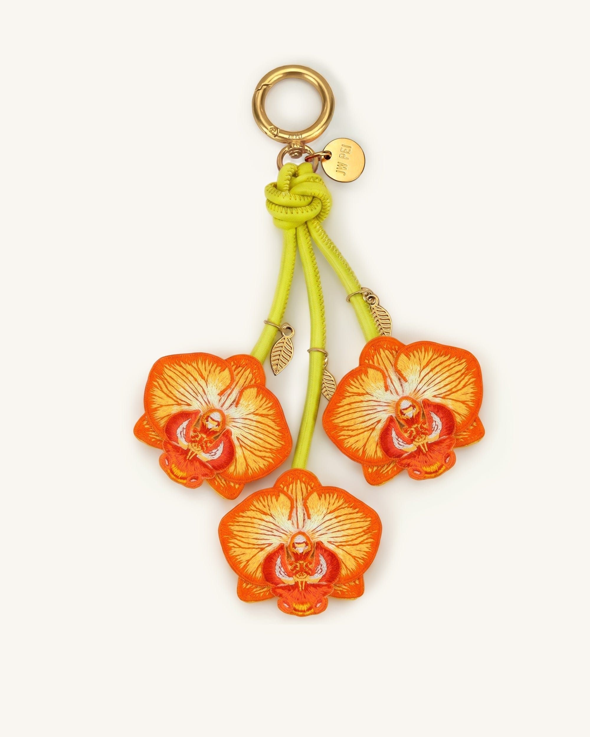 Orchid Bag Charm - Pink