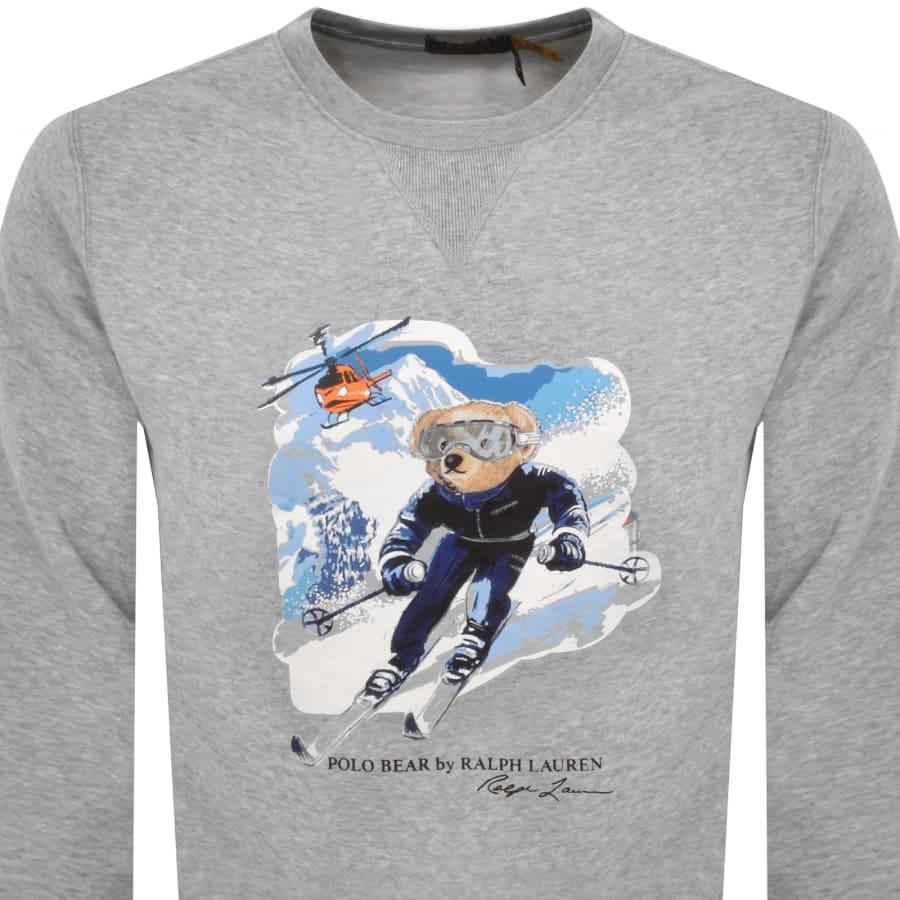 Ralph Lauren Active Bear Sweatshirt Grey Heather