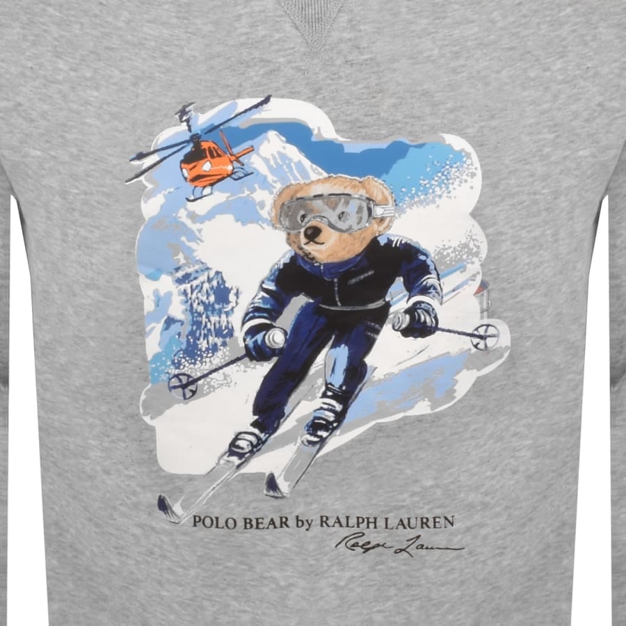 Ralph Lauren Active Bear Sweatshirt Grey Heather