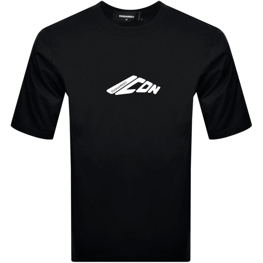DSQUARED2 Logo T Shirt Black