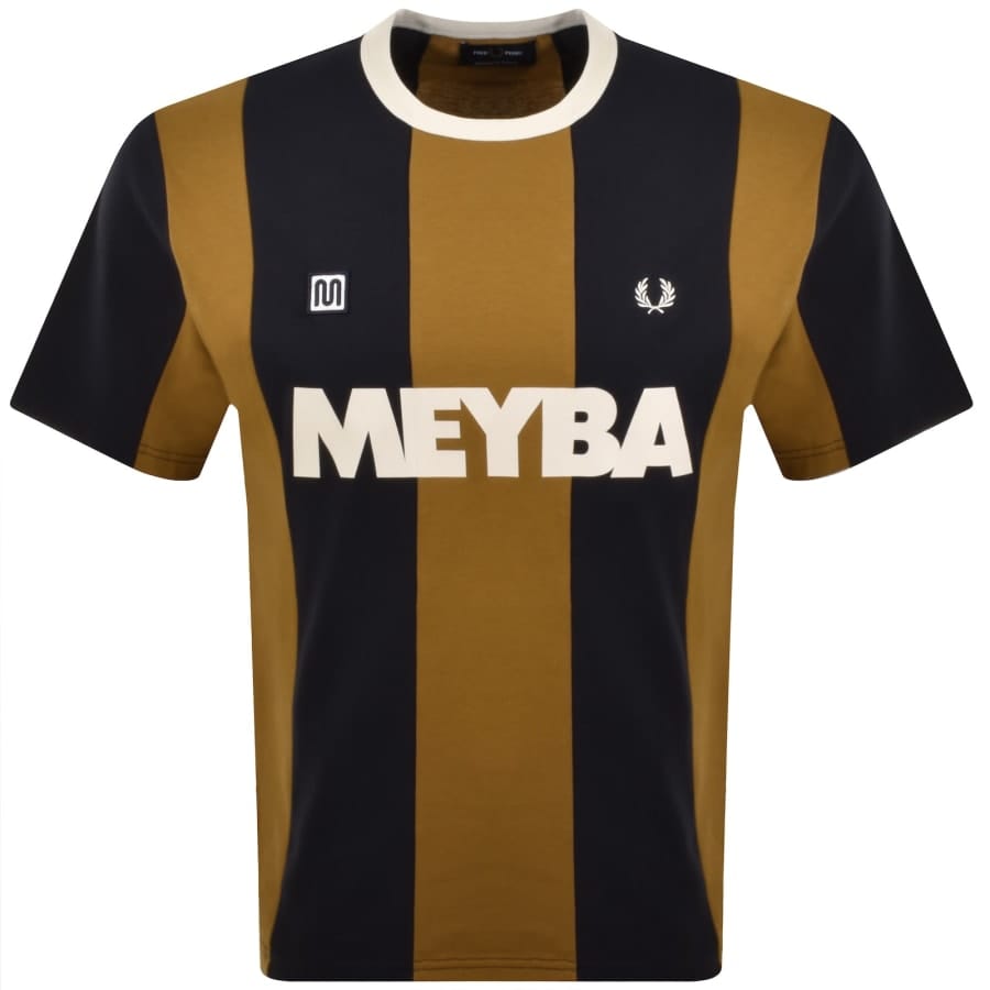 Fred Perry X Meyba T Shirt Laurel Navy