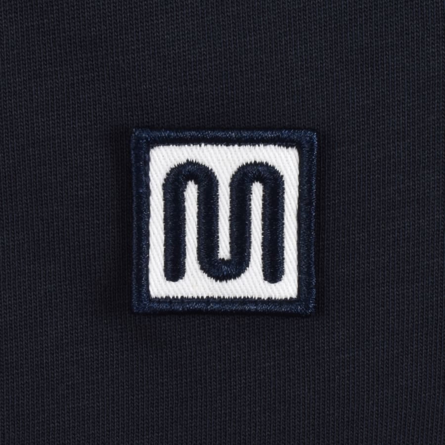 Fred Perry X Meyba T Shirt Laurel Navy