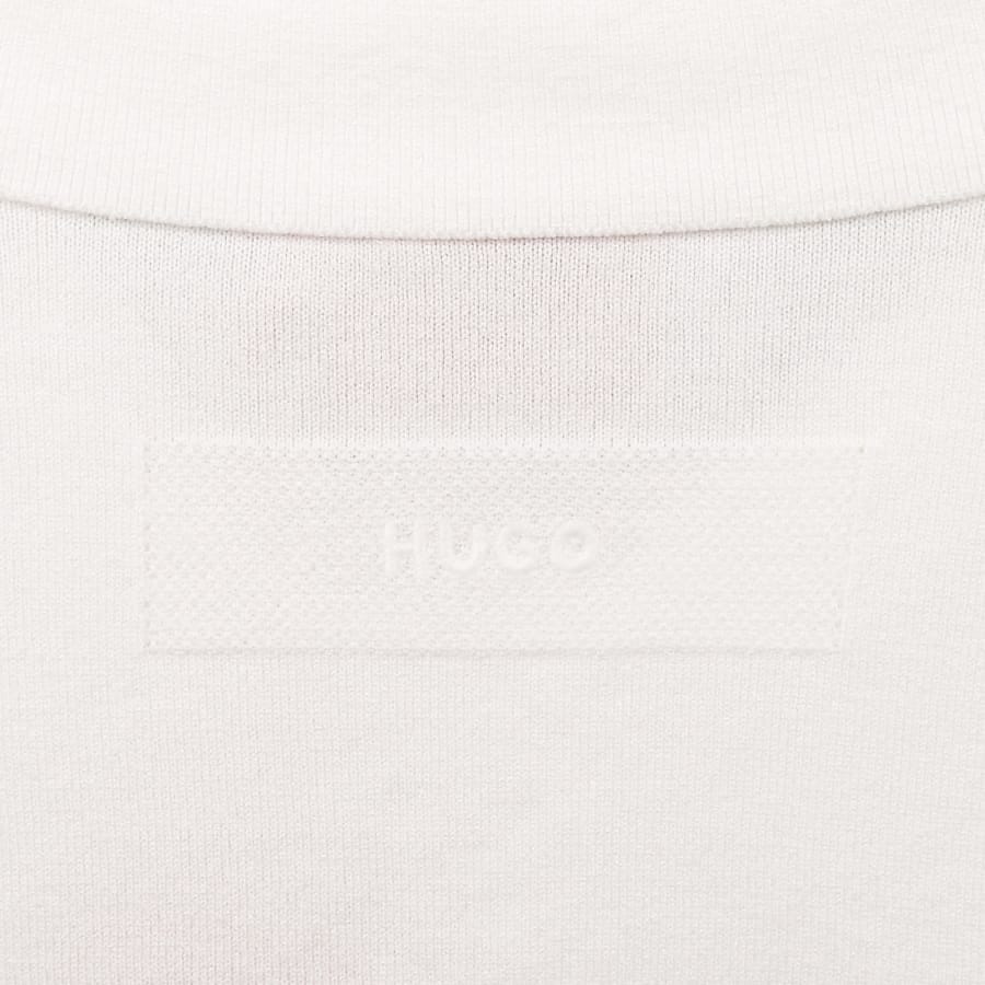 HUGO San Pippo Slim Fit Polo T Shirt Cream