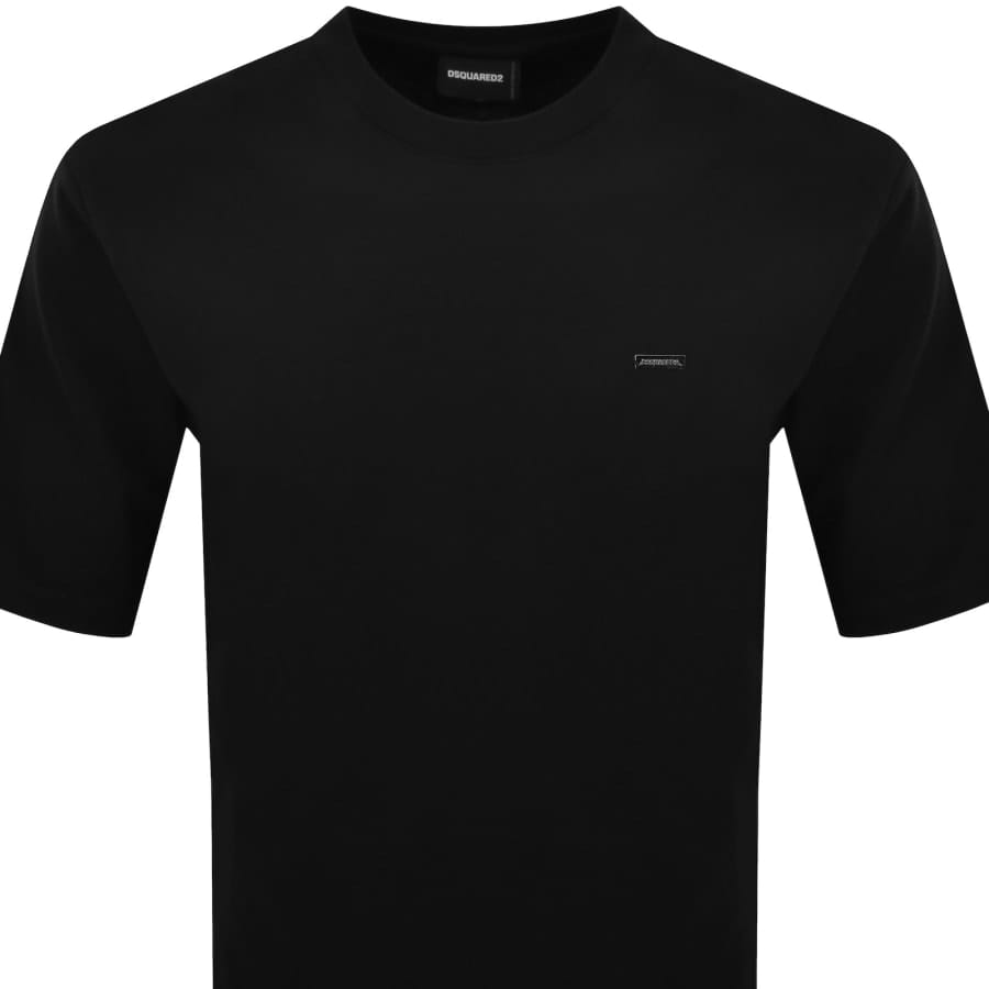 DSQUARED2 Cool Fit Plaque T Shirt Black