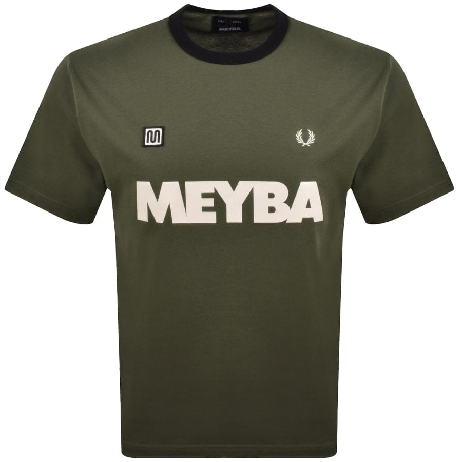 Fred Perry X Meyba Ringer T Shirt Green