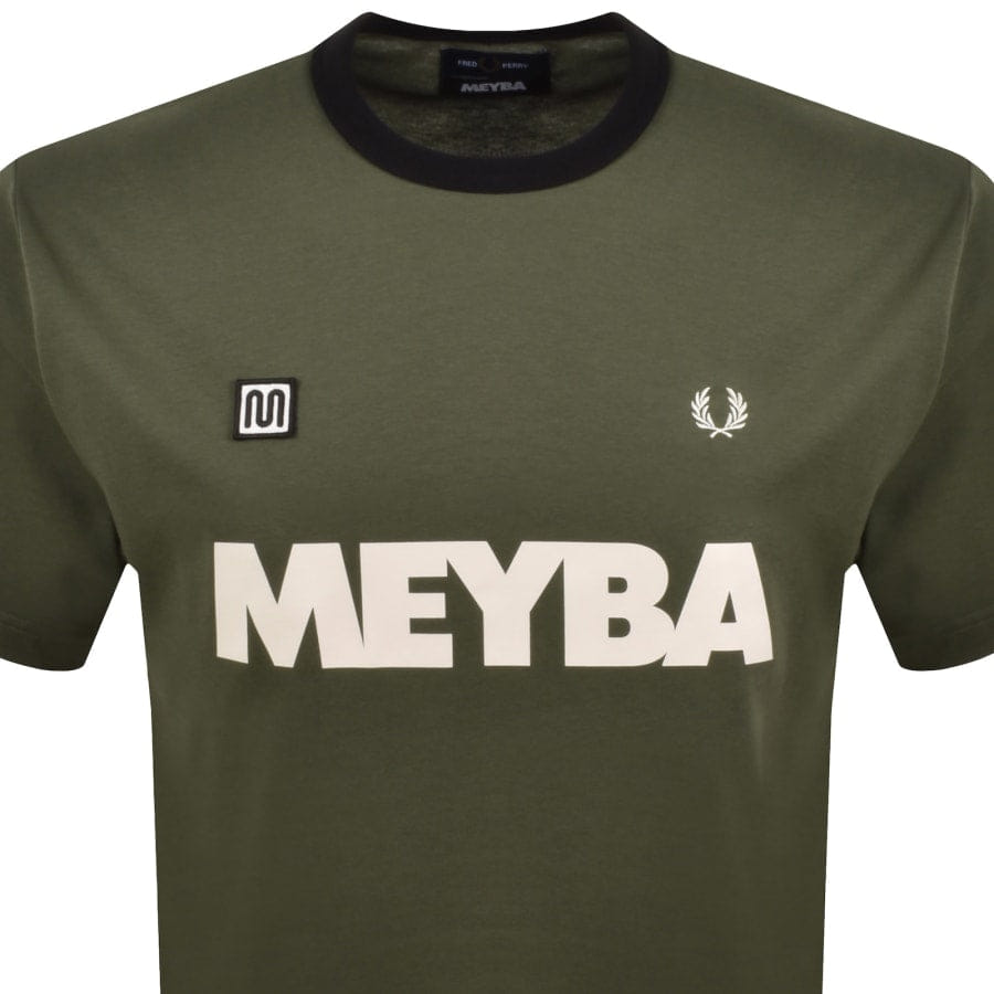 Fred Perry X Meyba Ringer T Shirt Green
