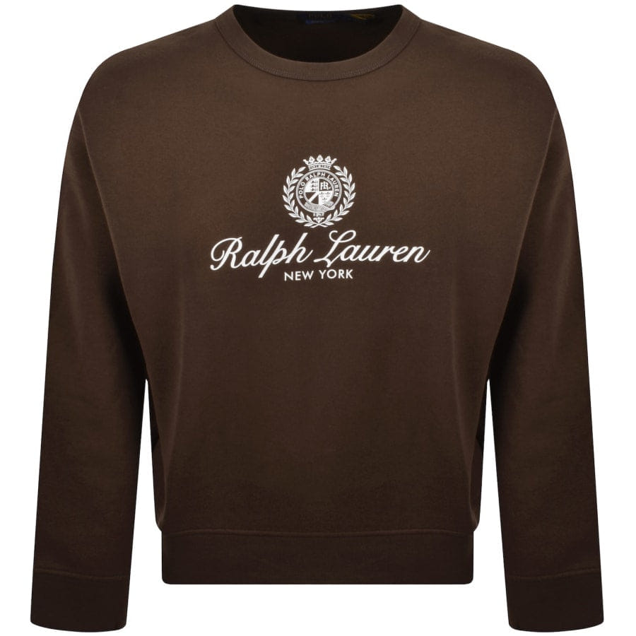 Ralph Lauren Logo Sweatshirt Branch Brown