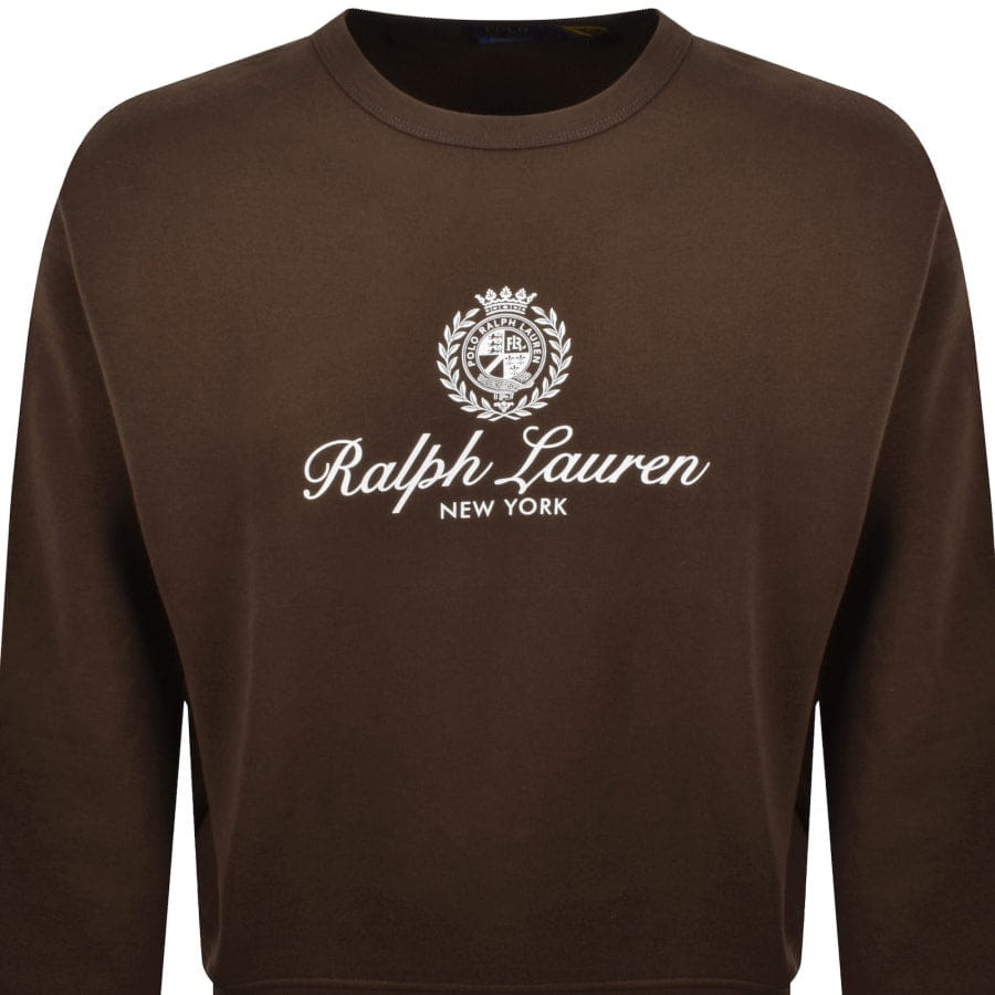Ralph Lauren Logo Sweatshirt Branch Brown