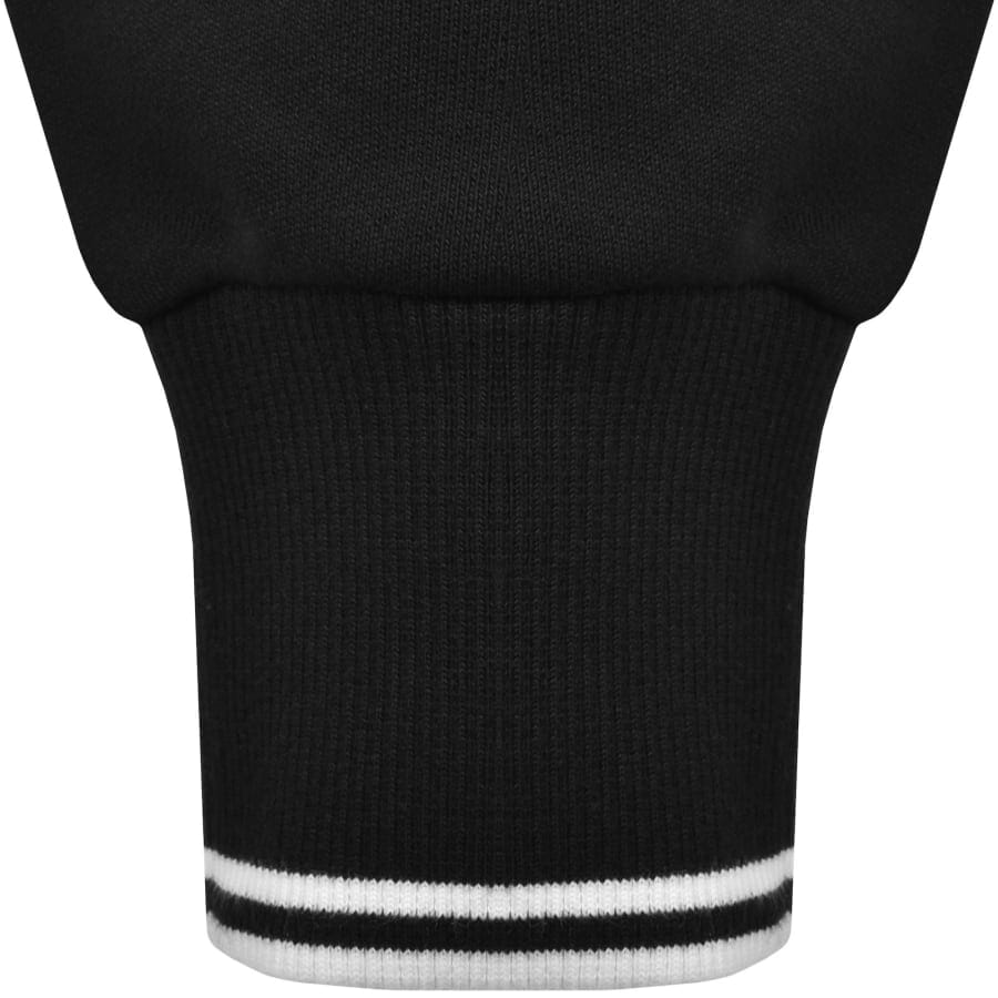 Fred Perry Collared Sweatshirt Black
