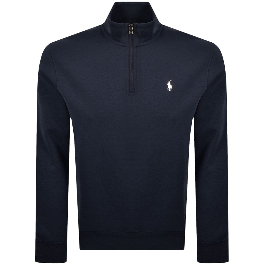 Ralph Lauren Quarter Zip Sweatshirt Navy