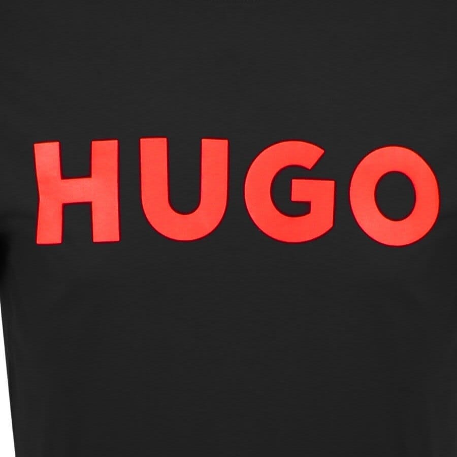 HUGO Dulivio Crew Neck Short Sleeve T Shirt Black