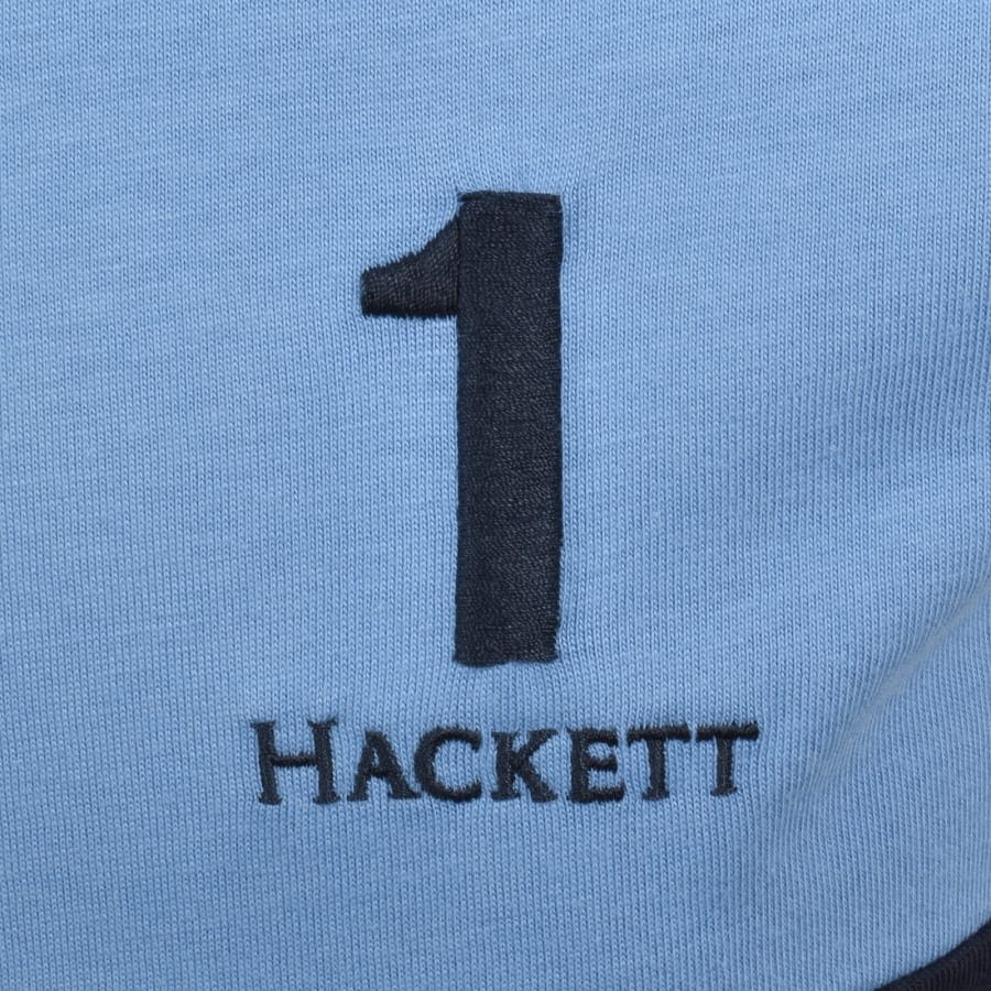 Hackett Heritage Panel T Shirt Navy