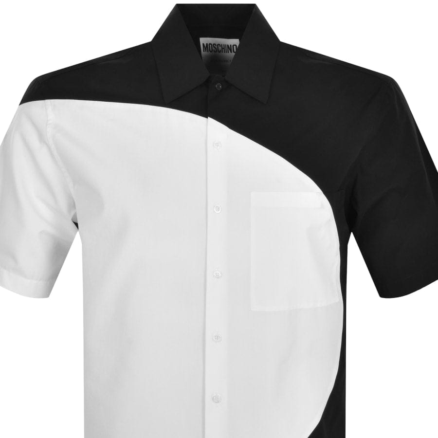 Moschino Short Sleeve Logo Shirt Black