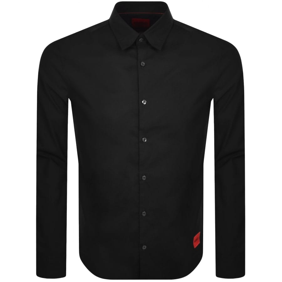 HUGO Ero3 W Long Sleeve Shirt Black