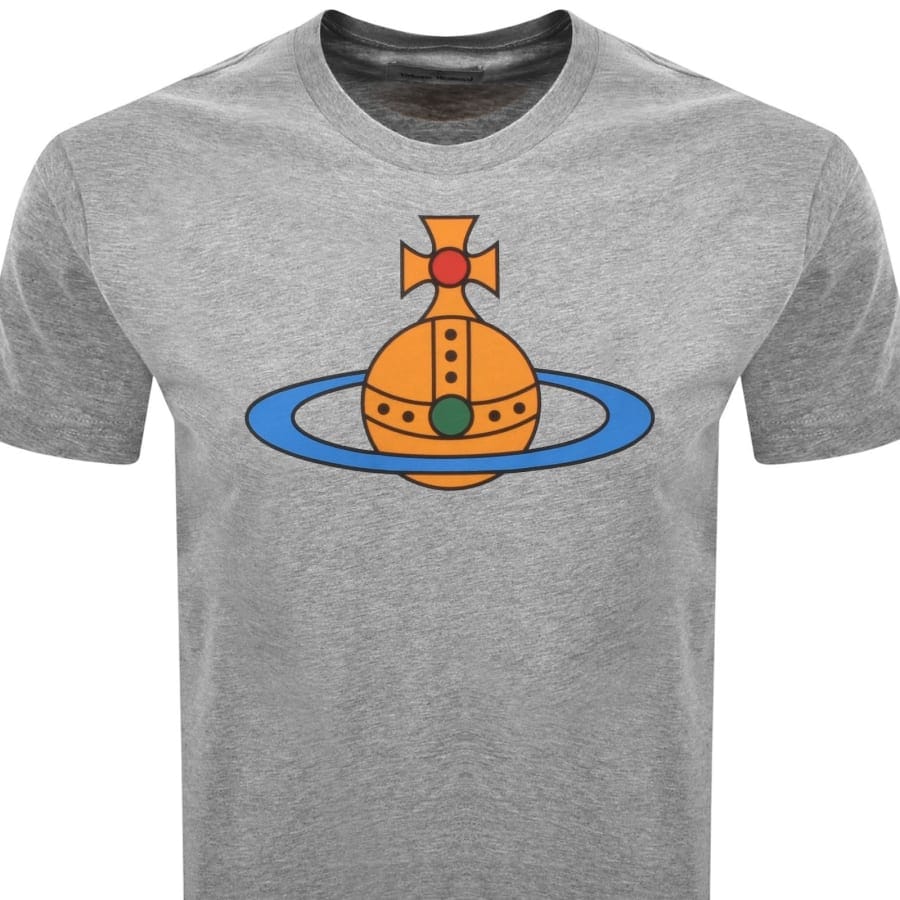 Vivienne Westwood Orb T Shirt Grey