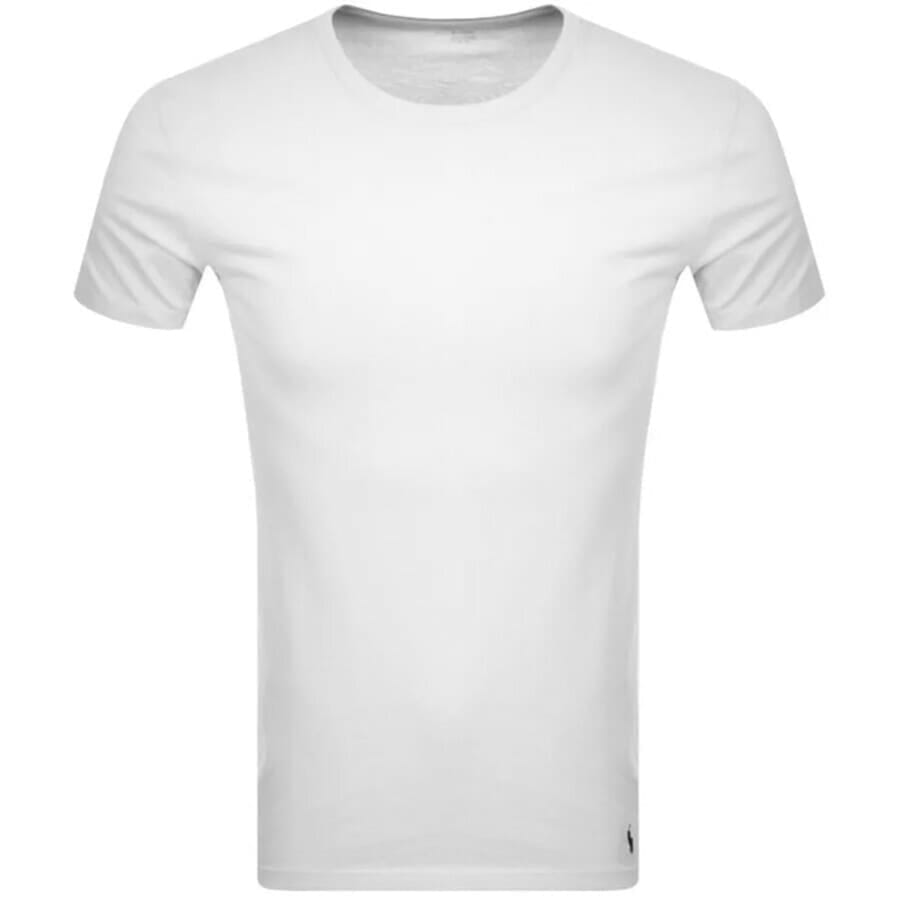 Ralph Lauren 2 Pack Crew Neck T Shirts White