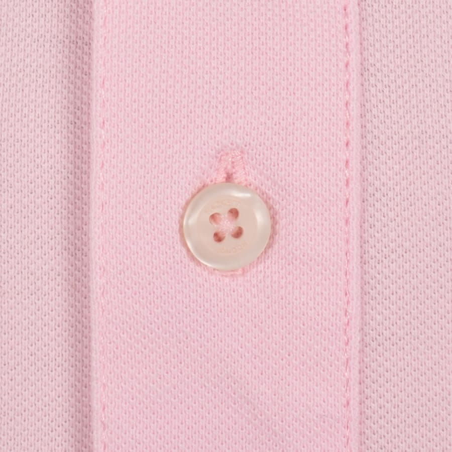 Hackett Heritage Polo T Shirt Pink