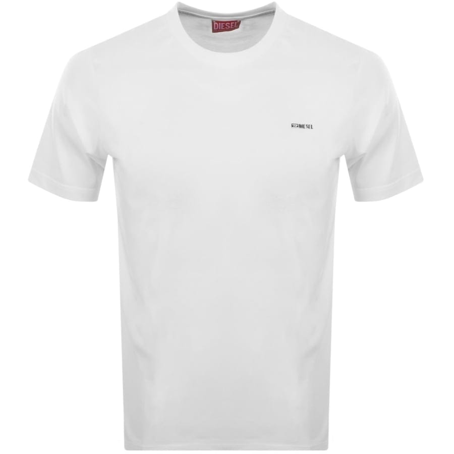 Diesel T Adjust Met T Shirt White