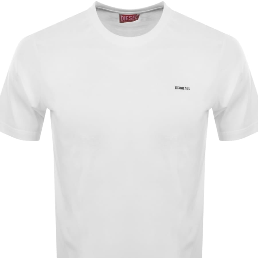 Diesel T Adjust Met T Shirt White