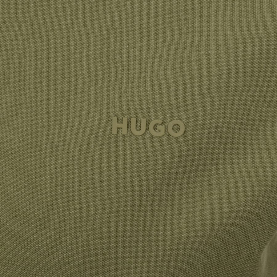 HUGO Donos 222 Polo T Shirt Green