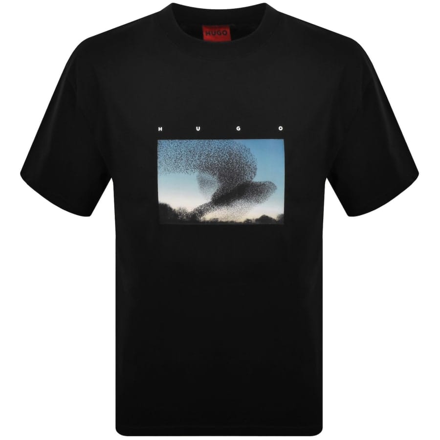 HUGO Dorizon Crew Neck T Shirt Black