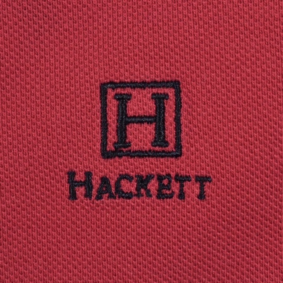 Hackett Heritage Multi Polo T Shirt Red