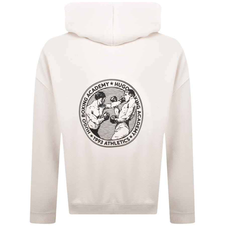 HUGO Duwrestie Hoodie Cream