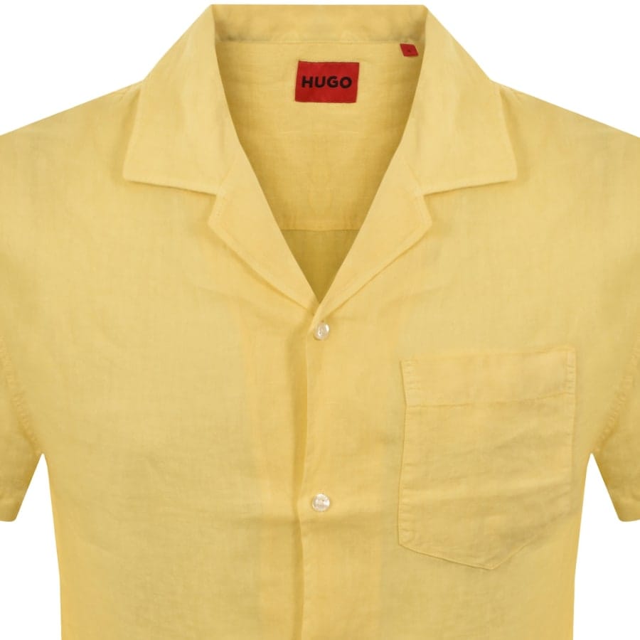 HUGO Exolino Shirt Yellow