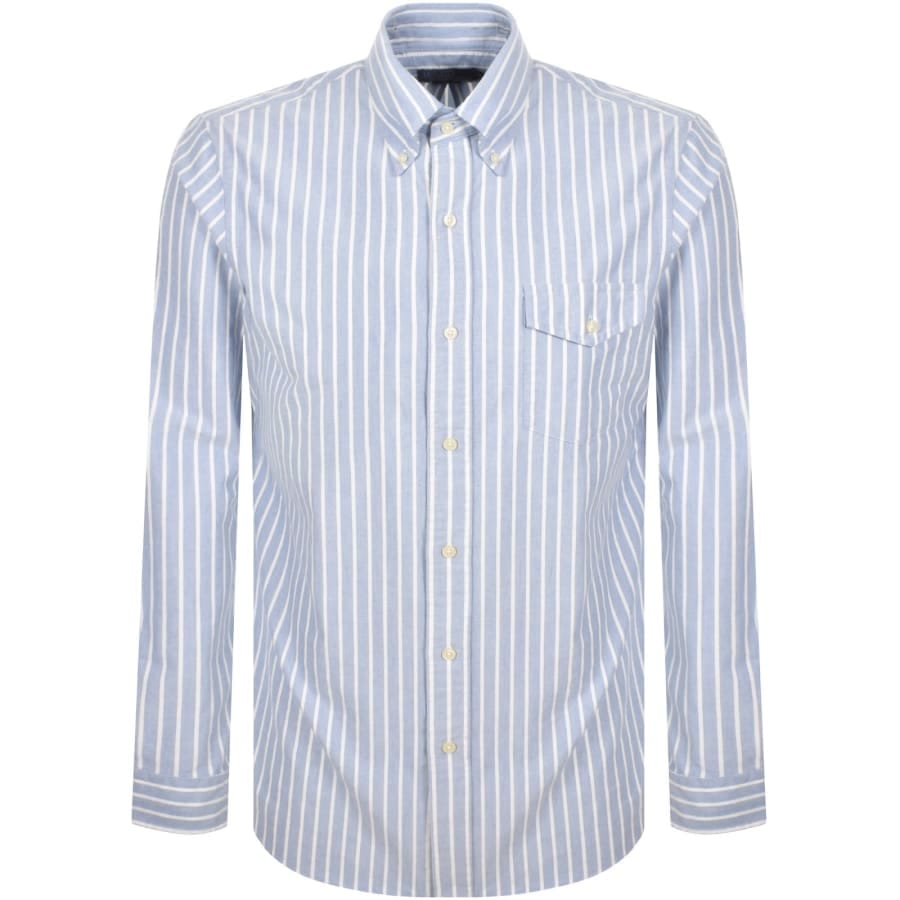 Ralph Lauren Stripe Shirt Blue And White