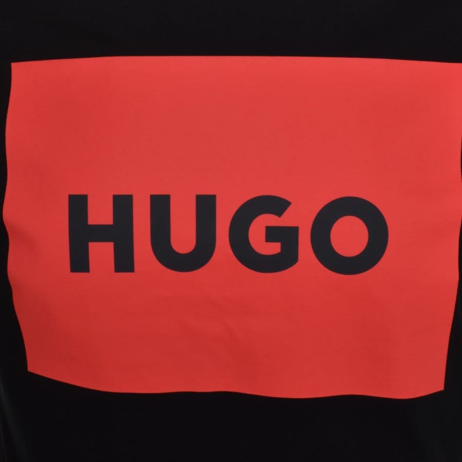 HUGO Dulive Crew Neck T Shirt Black