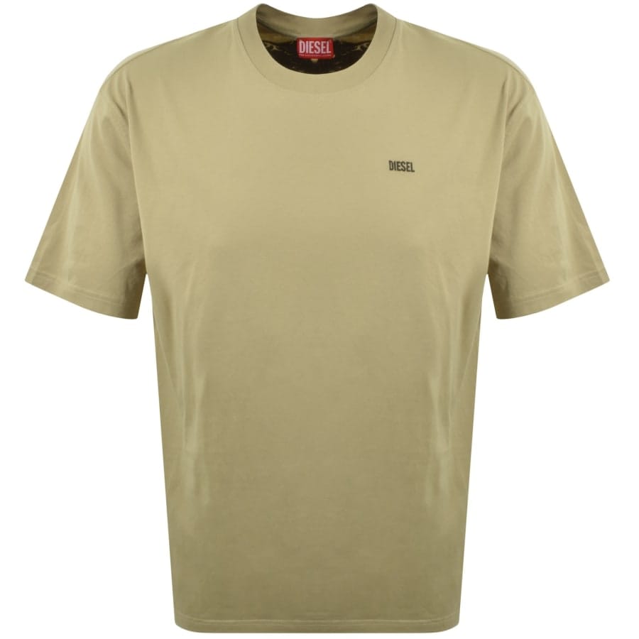 Diesel T Boggy V3 T Shirt Beige