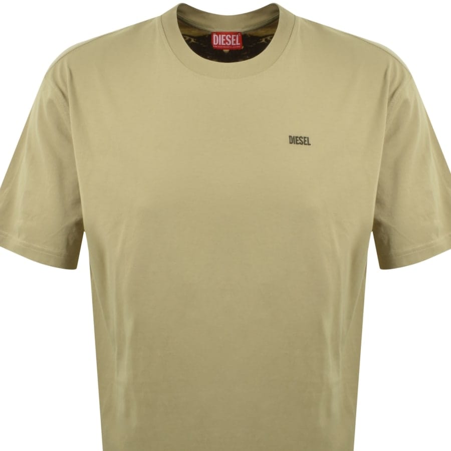 Diesel T Boggy V3 T Shirt Beige