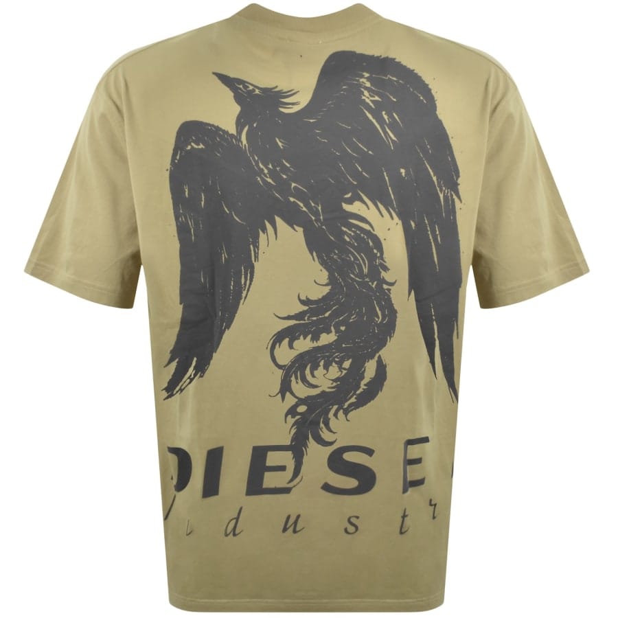 Diesel T Boggy V3 T Shirt Beige