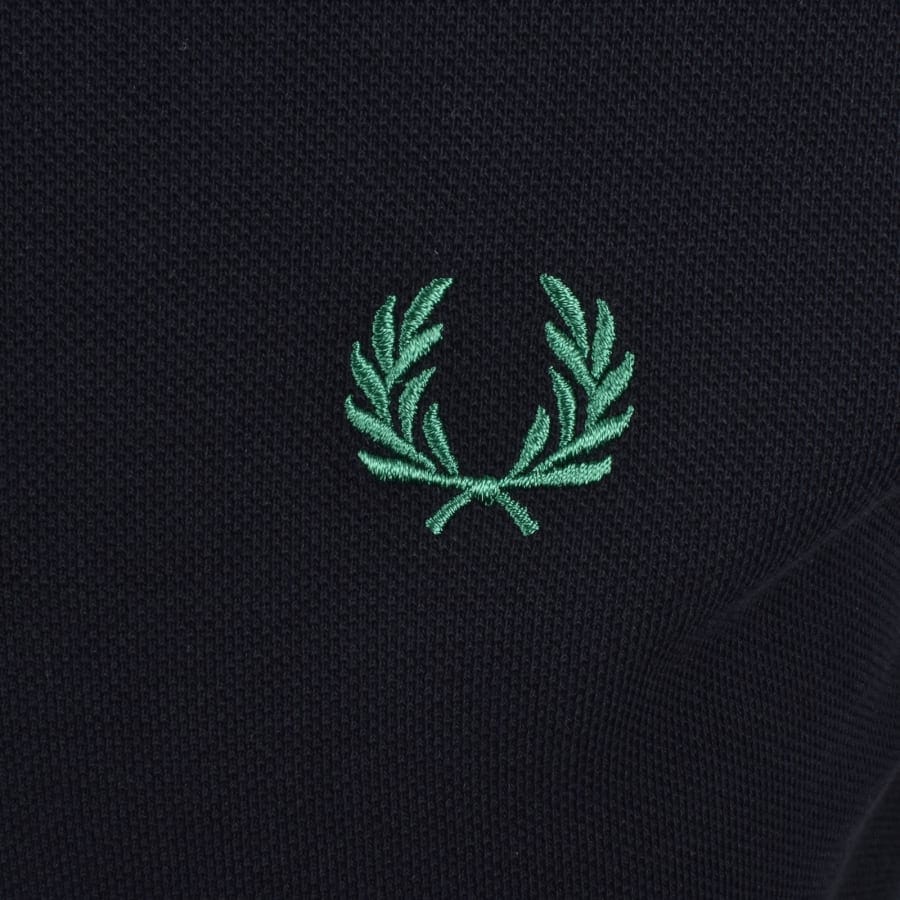 Fred Perry Twin Tipped Polo T Shirt Navy
