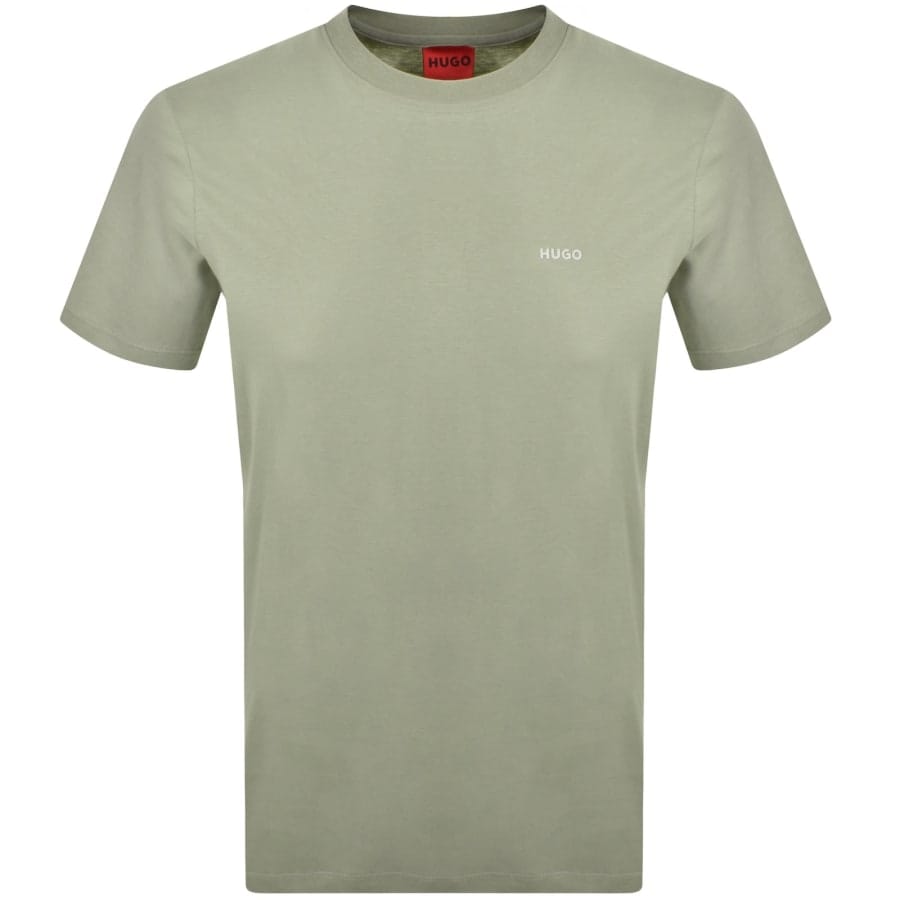 HUGO Derlyns T Shirt Green